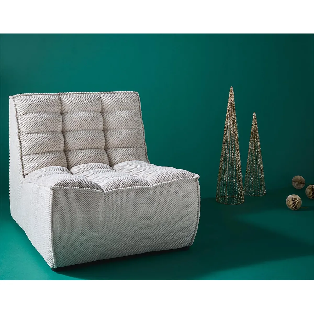 Lisa design Fauteuil modulable Ellie - Beige Lisa design Fauteuil modulable Ellie - Beige