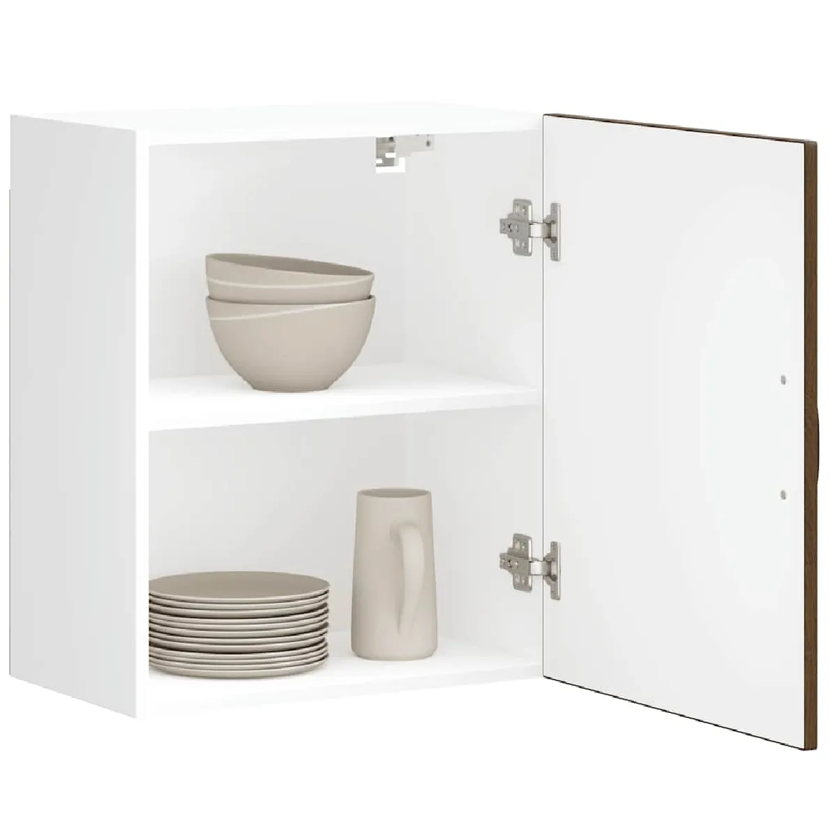 vidaXL Armoire murale de cuisine Lucca chêne bois ingénierie