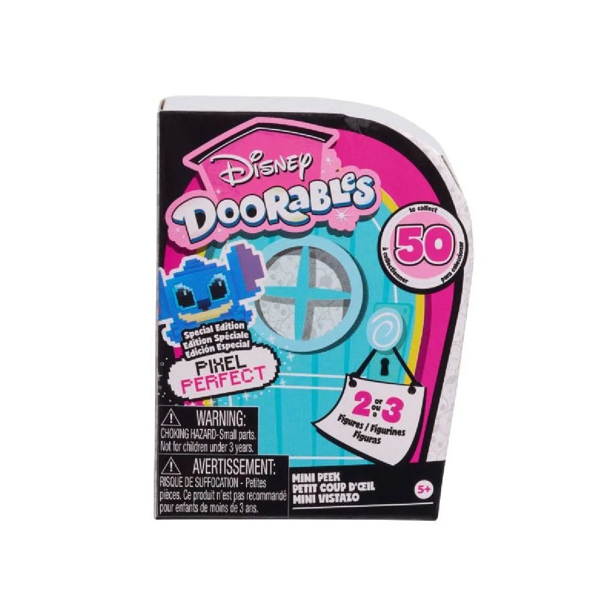 Figurines Disney Doorables Mini Peek Pixel Perfect Modèle aléatoire