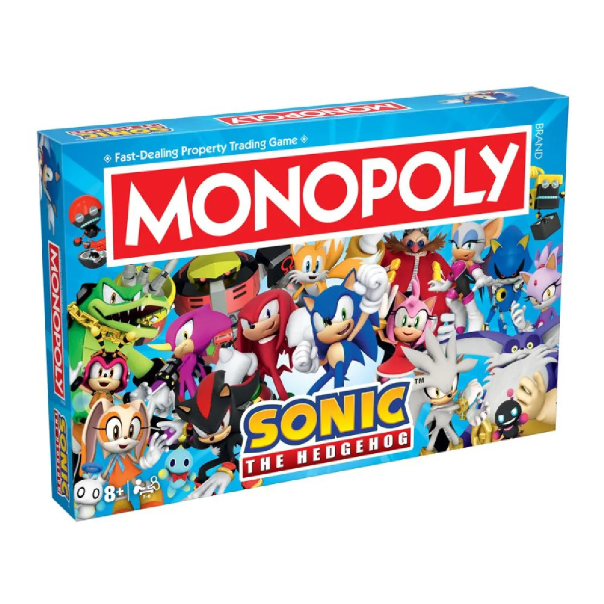 WINNING MOVES Jeu classique  Monopoly Modern Sonic
