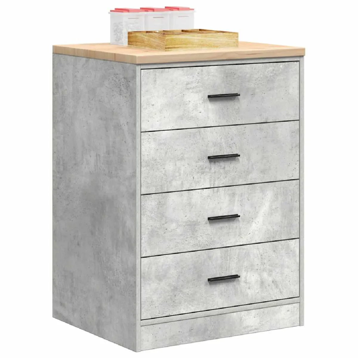 vidaXL Armoire de rangement de garage béton - vue 7