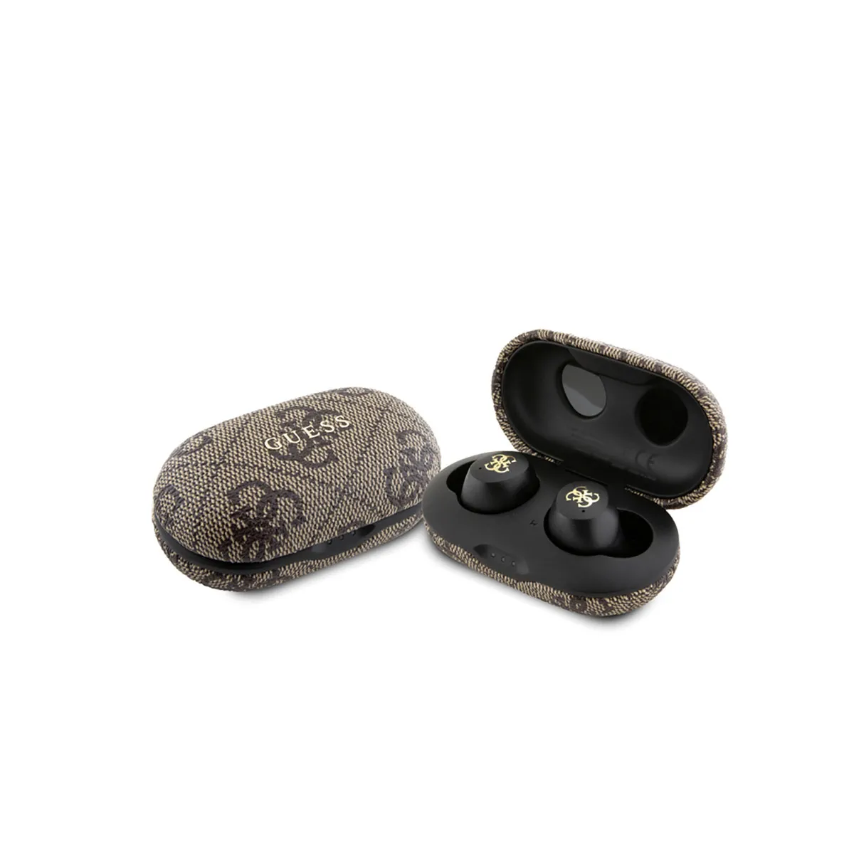 Guess Écouteurs Bluetooth 5.3 ENC Série 4G - Marron