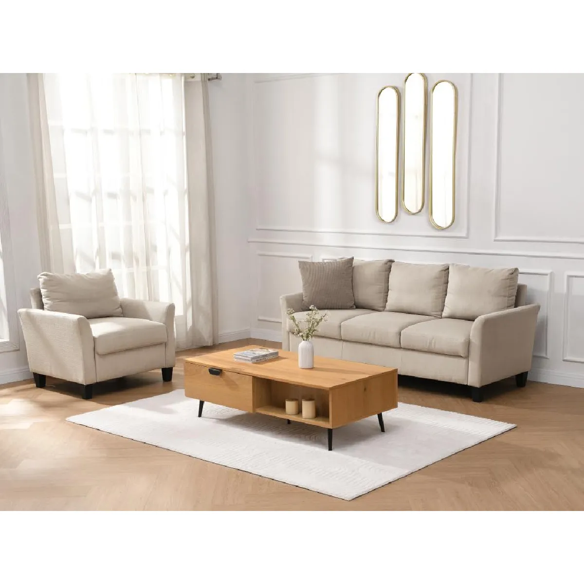 Meilleurs prix pour VENTE-UNIQUE Table basse SINOLO