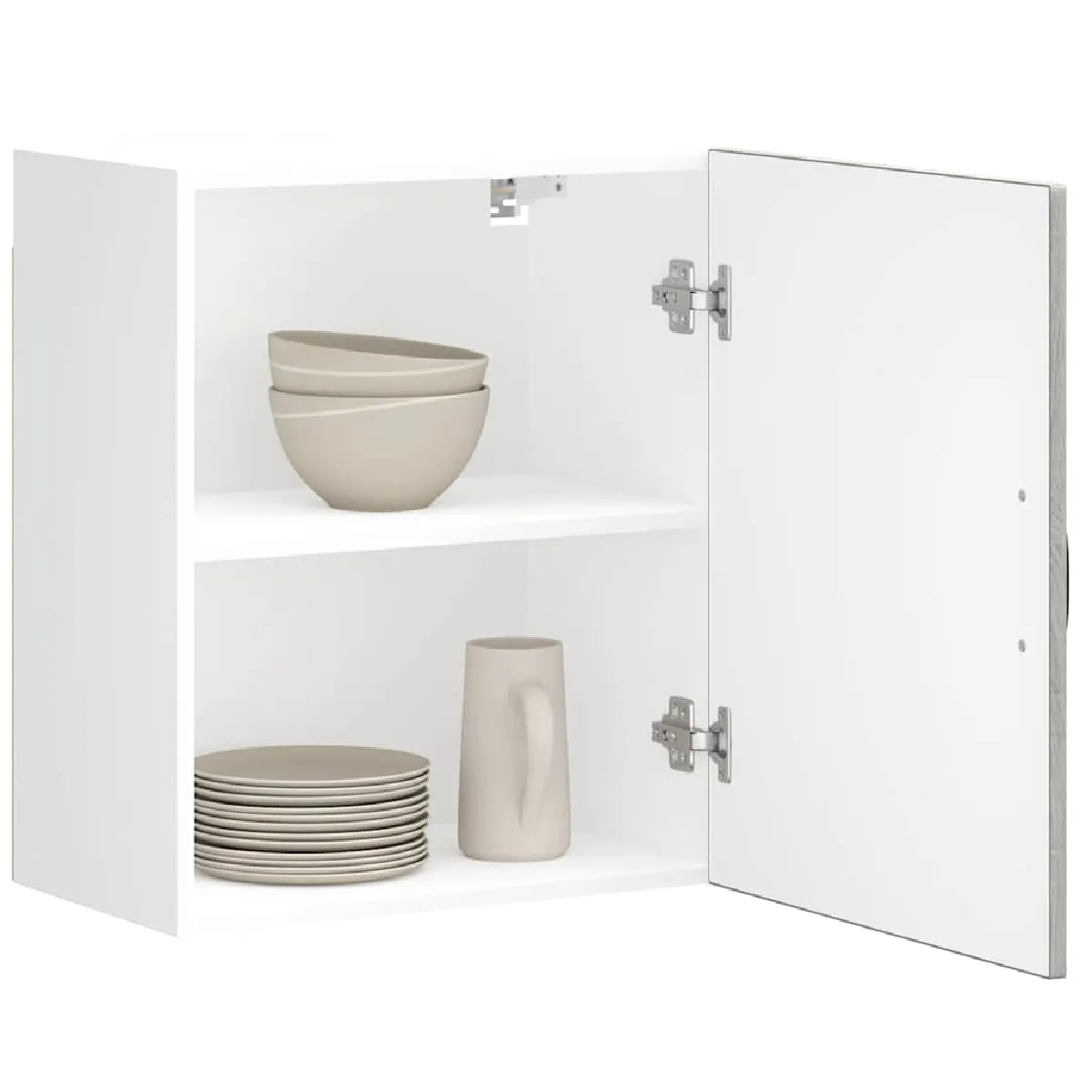 vidaXL Armoire murale de cuisine Lucca sonoma bois ingénierie