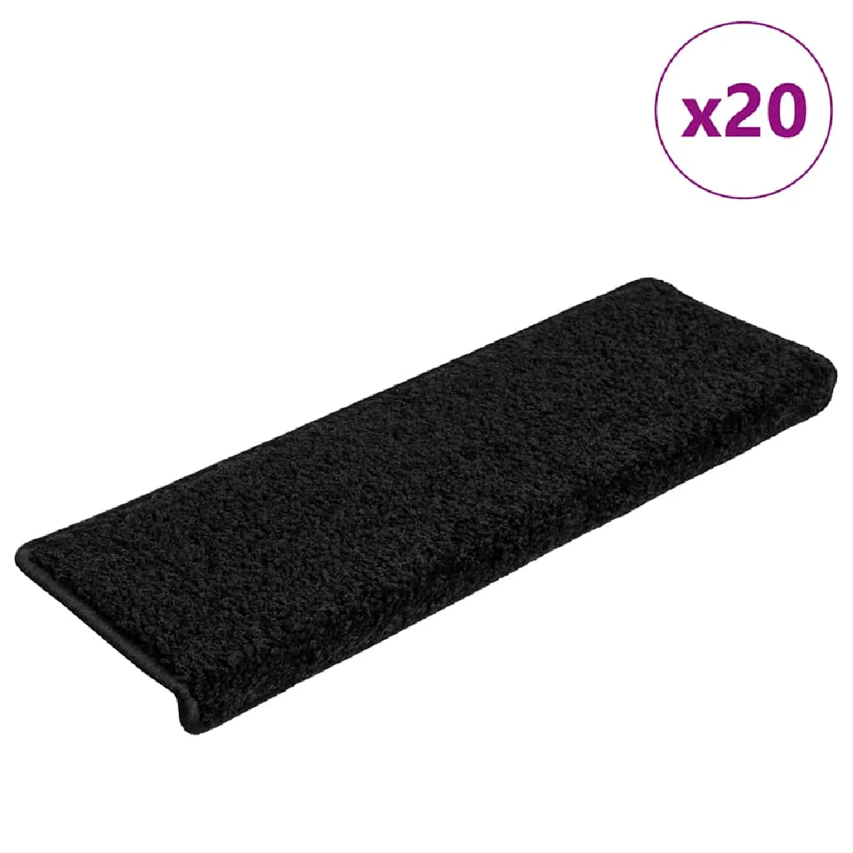 vidaXL Tapis d'escalier 20 pcs - vue 4