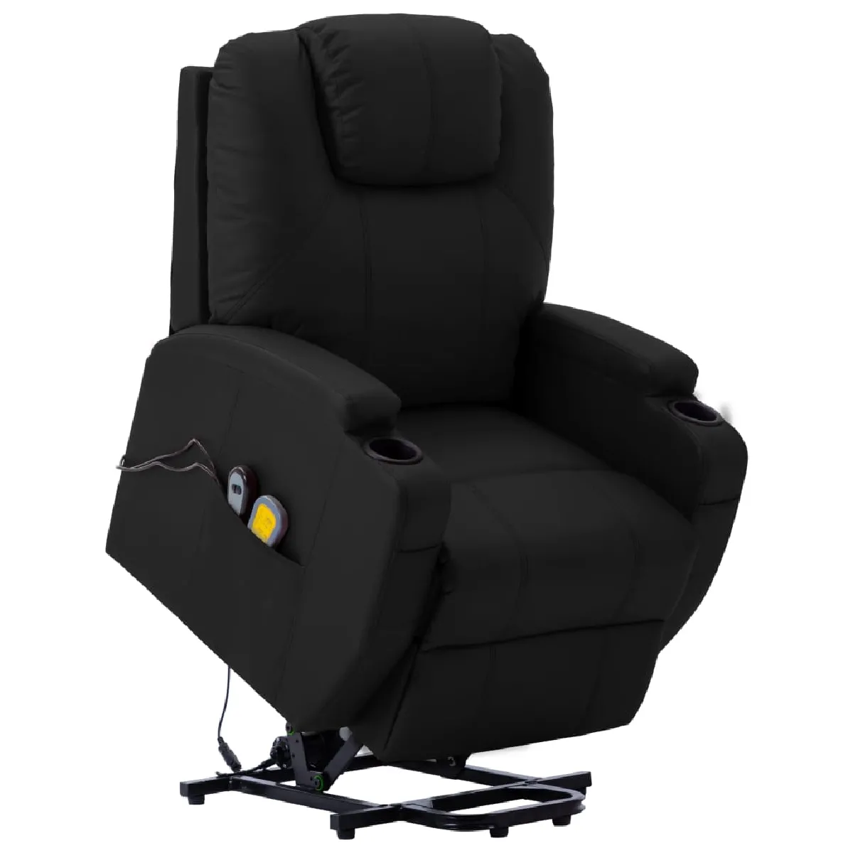 Vidaxl Noir Fauteuil De Massage