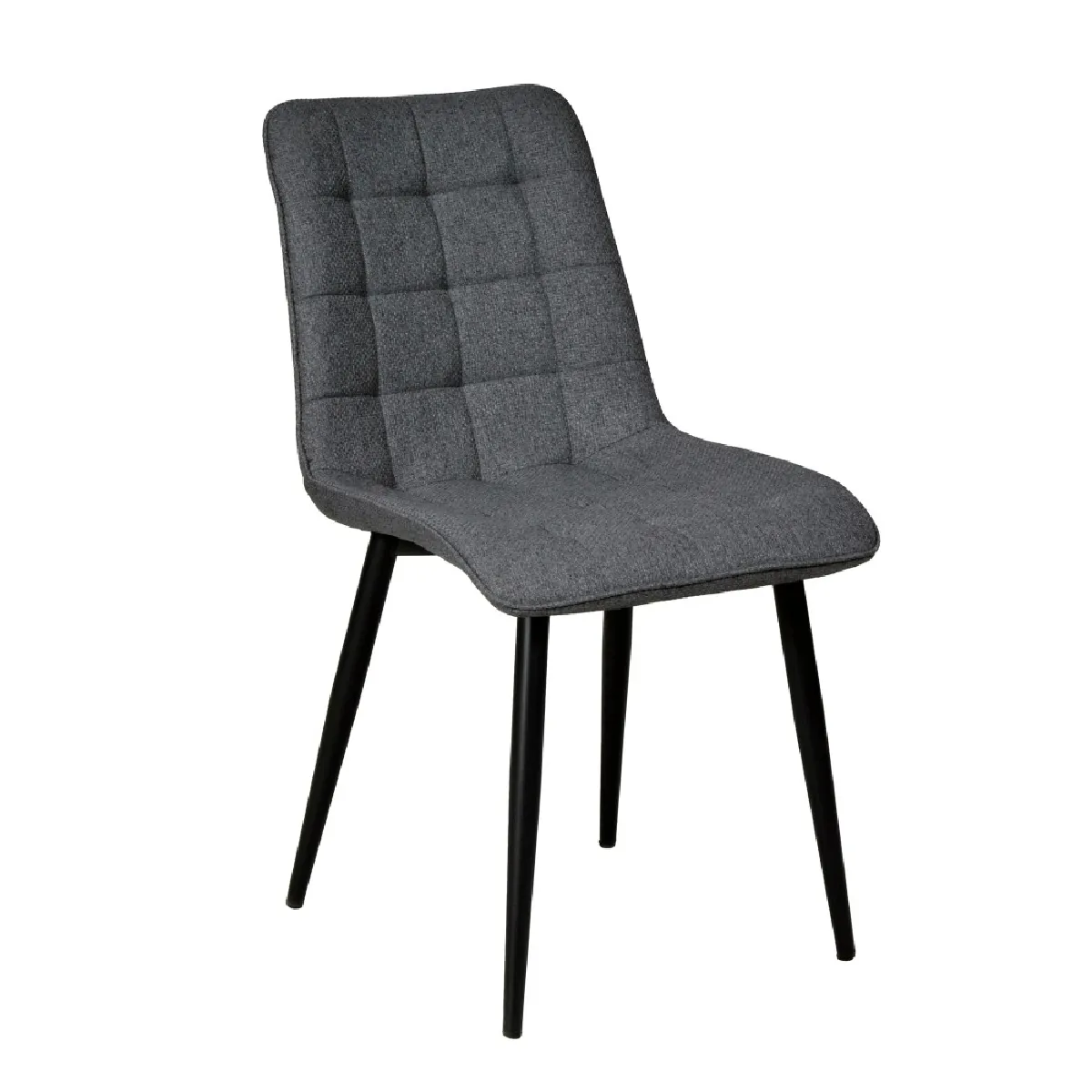 Chaise de salle à manger MUSE/ Gris foncé Chaise de salle à manger MUSE/ Gris foncé