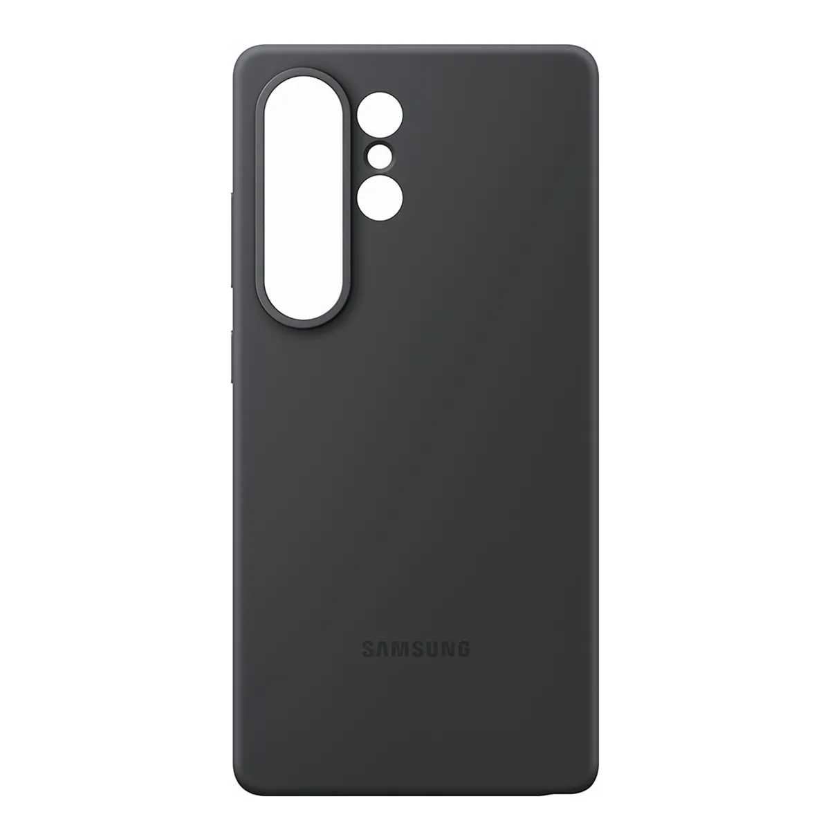 Samsung Coque Galaxy S25 Ultra Silicone Cover Noir - vue 1