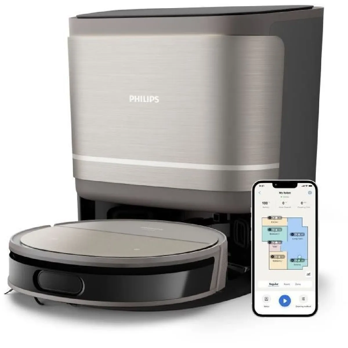 Philips XU9100/10 - Aspirateur robot - 280 min