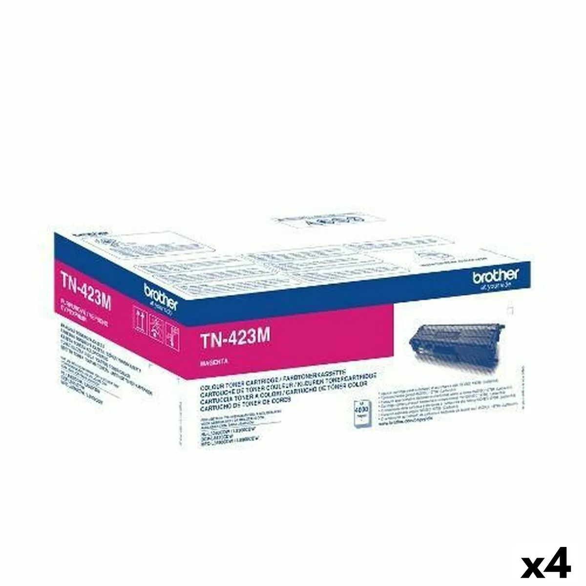 Brother TN423M Toner 4 Unités