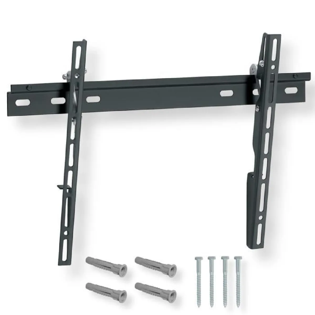 Non Communiqué Noir Nanook Support Mural Inclinable Pour Téléviseurs De 32-55 Pouces- Solution De Montage Pour Des Télés Lcd Et (O)Led - Image 4