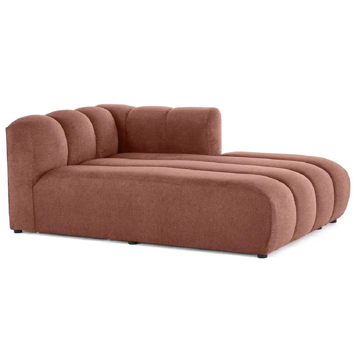 Lisa design canapé méridienne Debbie - Rose Lisa design canapé méridienne Debbie - Rose