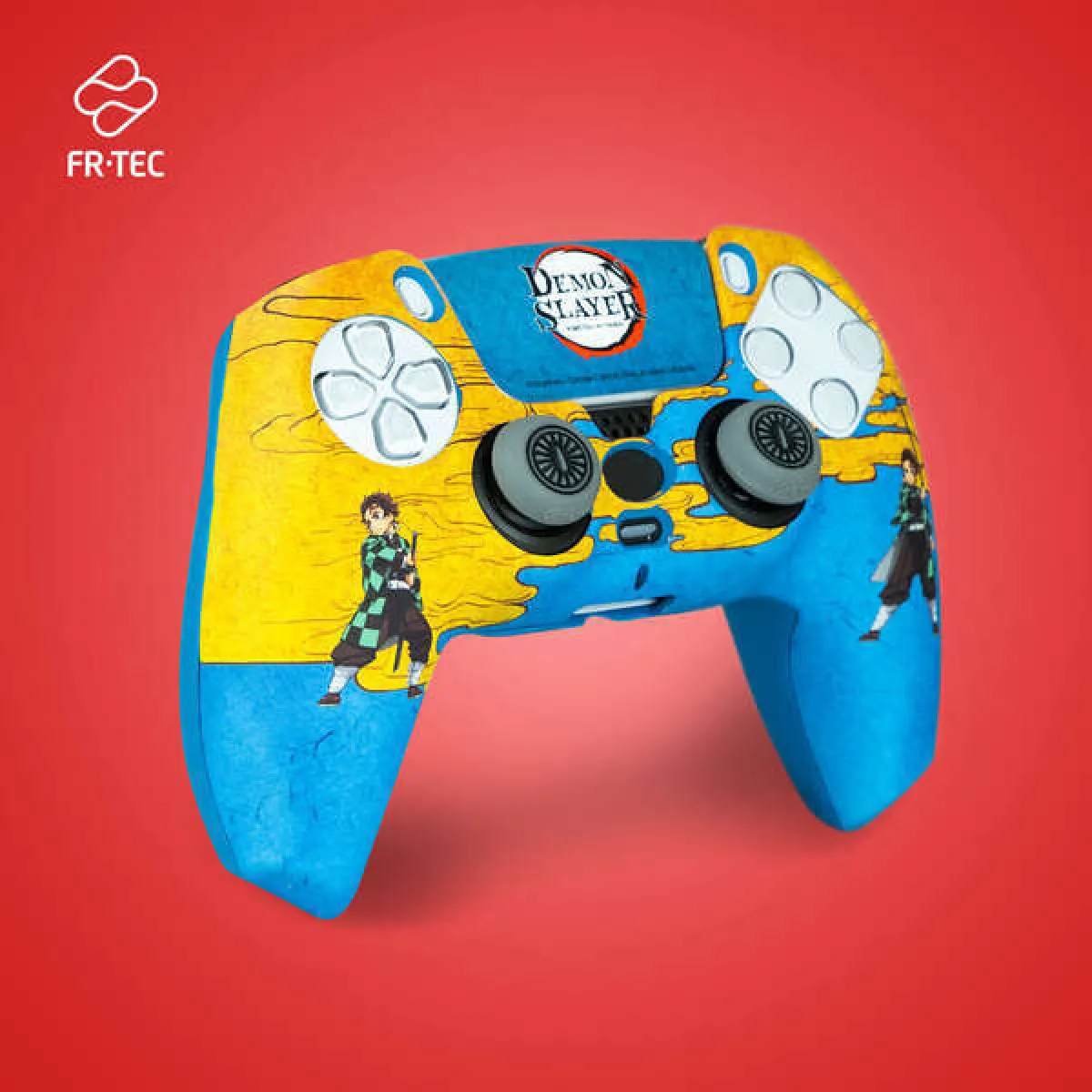 Just For Games Kit Accessoire Personnalisé Demon Slayer Tanjiro Pour Manette Ps5 - Image 4