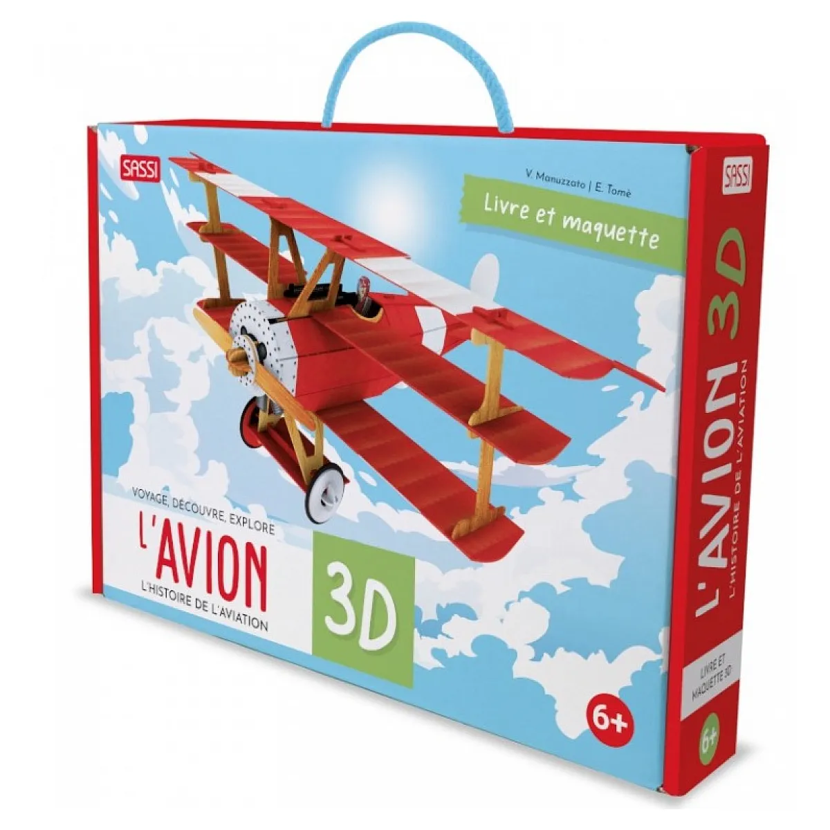  Voyage, d&eacute;couvre, explore L'avion 3D l'histoire de l'aviation