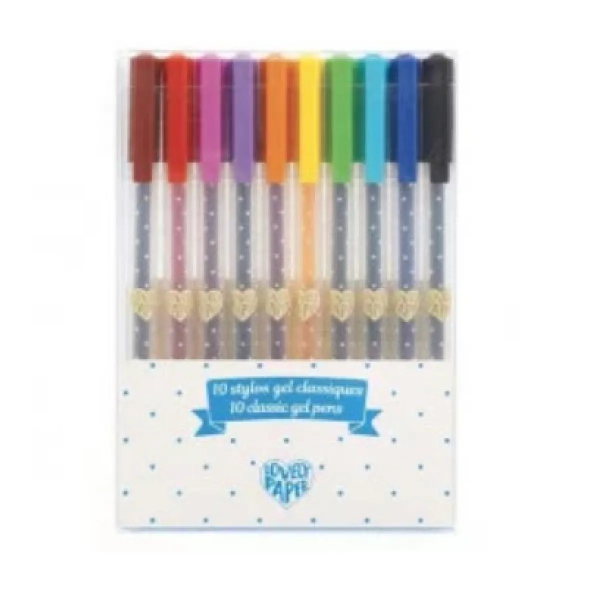Djeco 10 Stylos Gel Classiques
