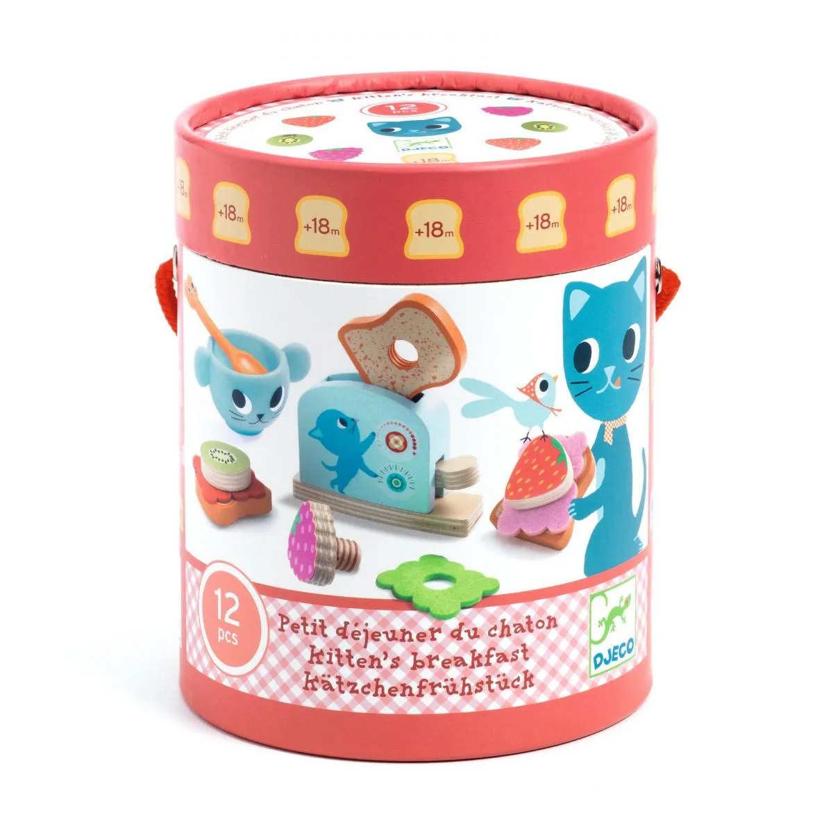 Djeco Breakfast Chaton Jeu D Imitation - Image 4