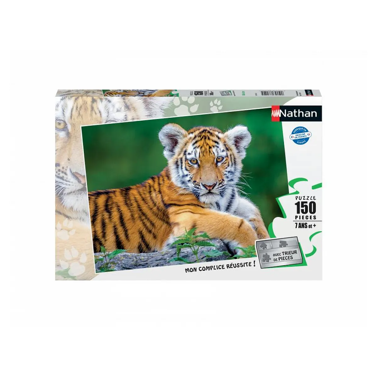 Nathan editions Puzzle bébé tigre - 150 pièces