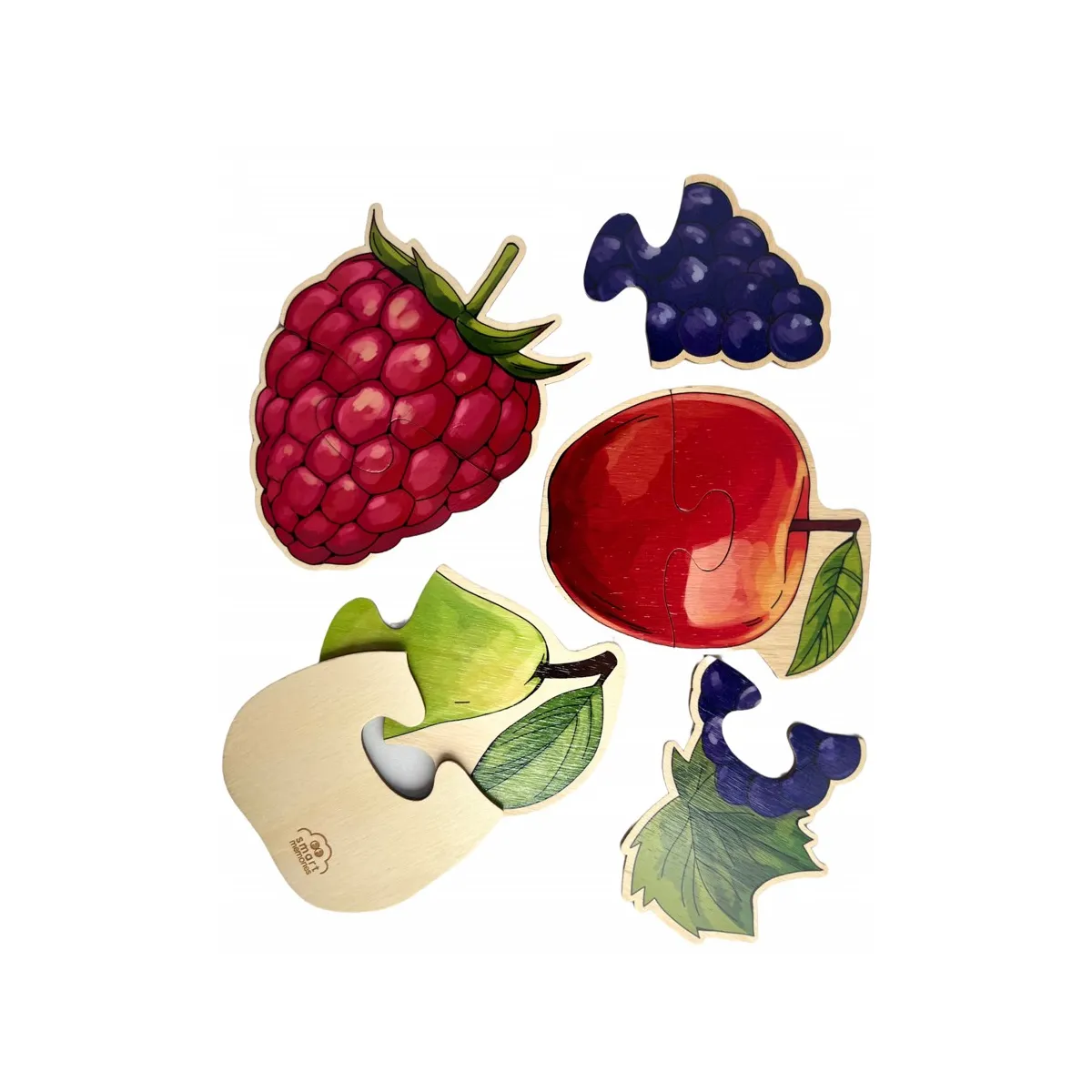 My sweet memories Puzzle en bois fruits éducatif