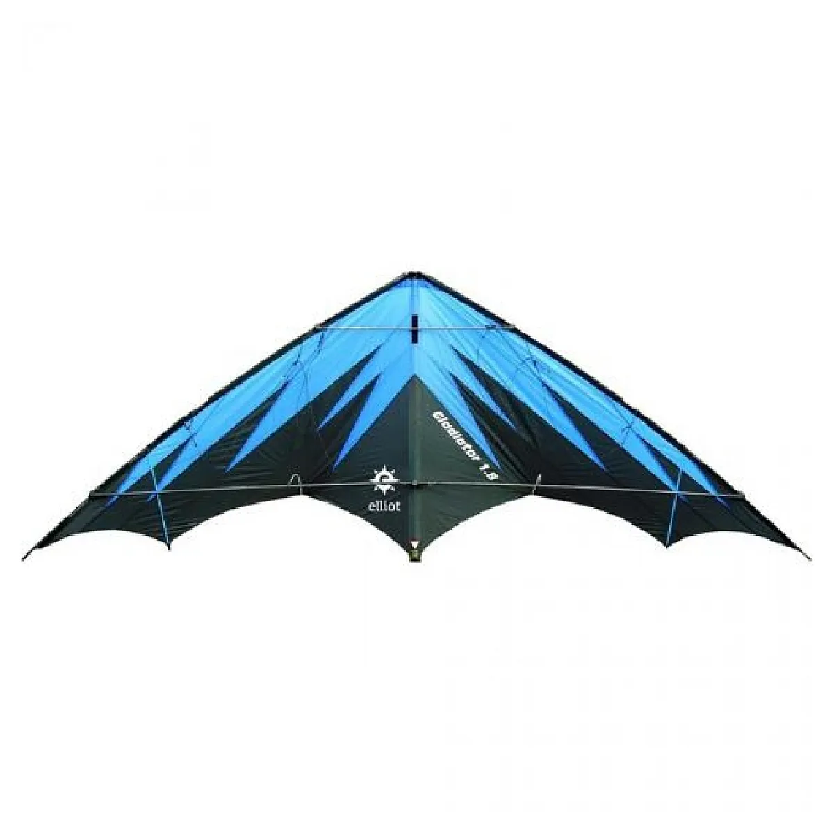 Elliot - Gladiator 1.8 - Cerf-volant 2 lignes - Black/Blue - Image 4