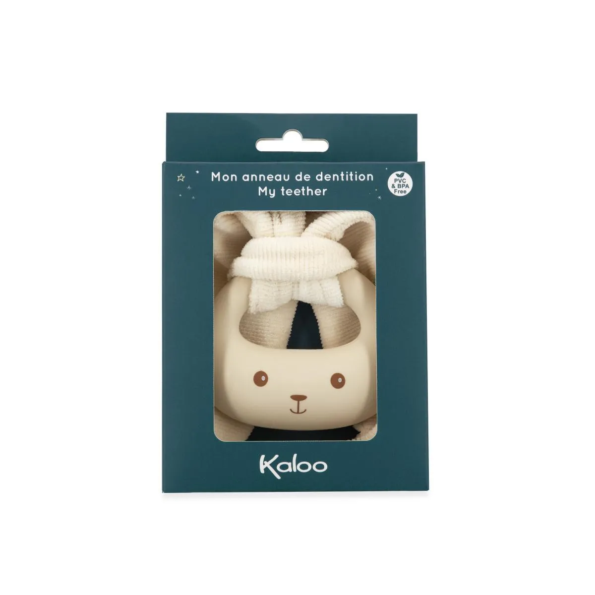 Kaloo Vert Anneau De Dentition Lapin