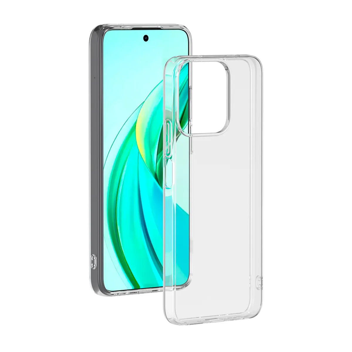 Bigben Coque Pour Honor 200 Smart Souple Silisoft Anti-Jaunissement Transparent