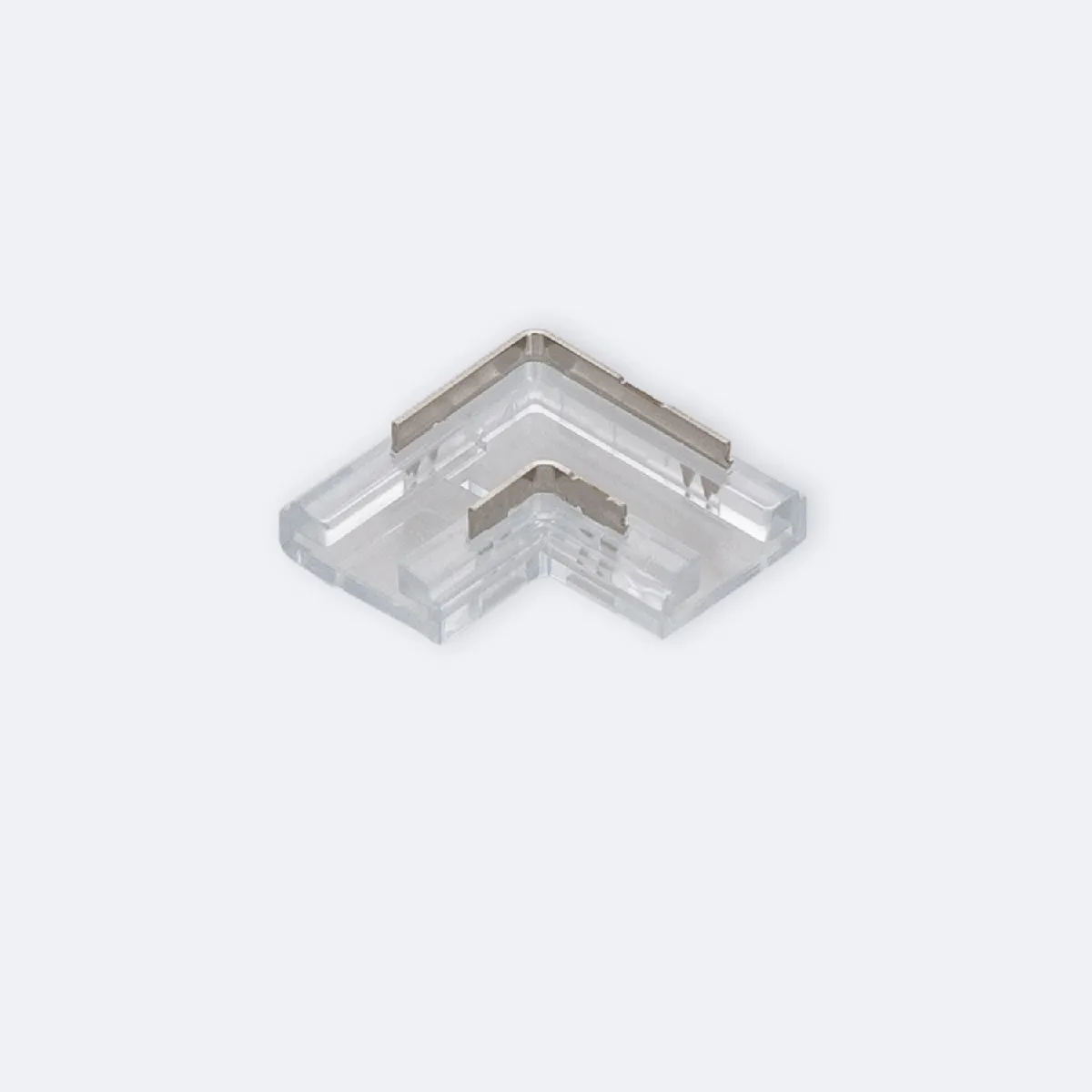 Connecteur Hippo Angle Pour Ruban Led 1224v Dc Smd & Cob Ip20 Largeur 8mm 8 Mm - vue 2