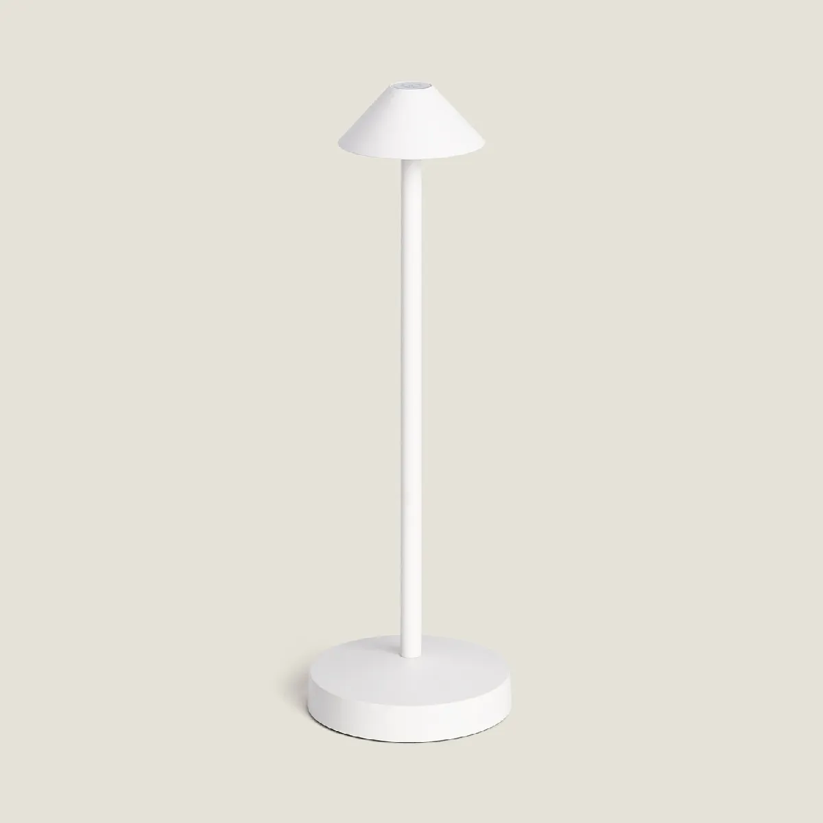 Lampe à Poser LED Portative Extérieure 3W Ibbie LEDKIA - Batterie Rechargeable USB Doré - Lampe Tactile