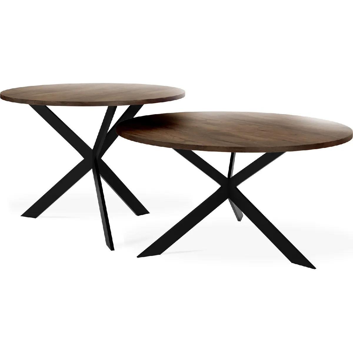 Comparer les prix de Tables Gigognes Lev (2 Éléments)