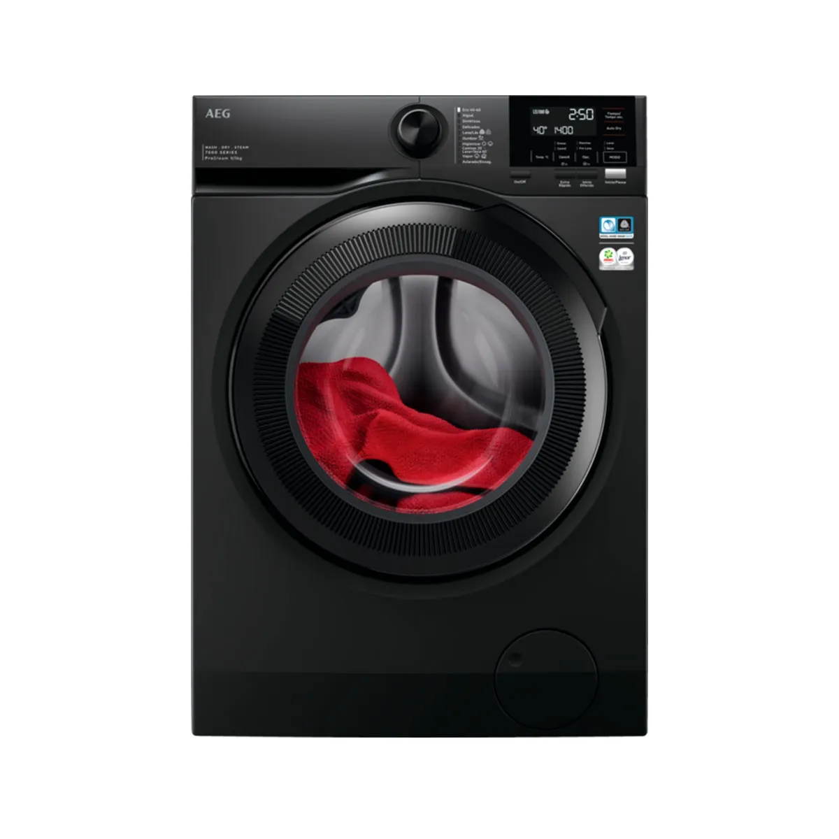 Lave-Linge Séchant AEG LWR7196U4B – 5 Kg, 1600 Tr/min, Pose Libre