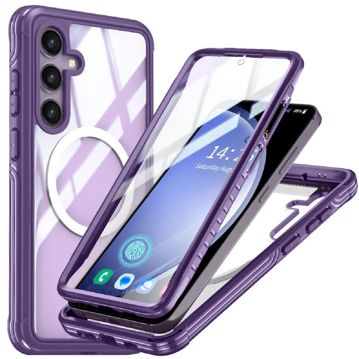 Générique Violet Étui Samsung Galaxy S24 Plus