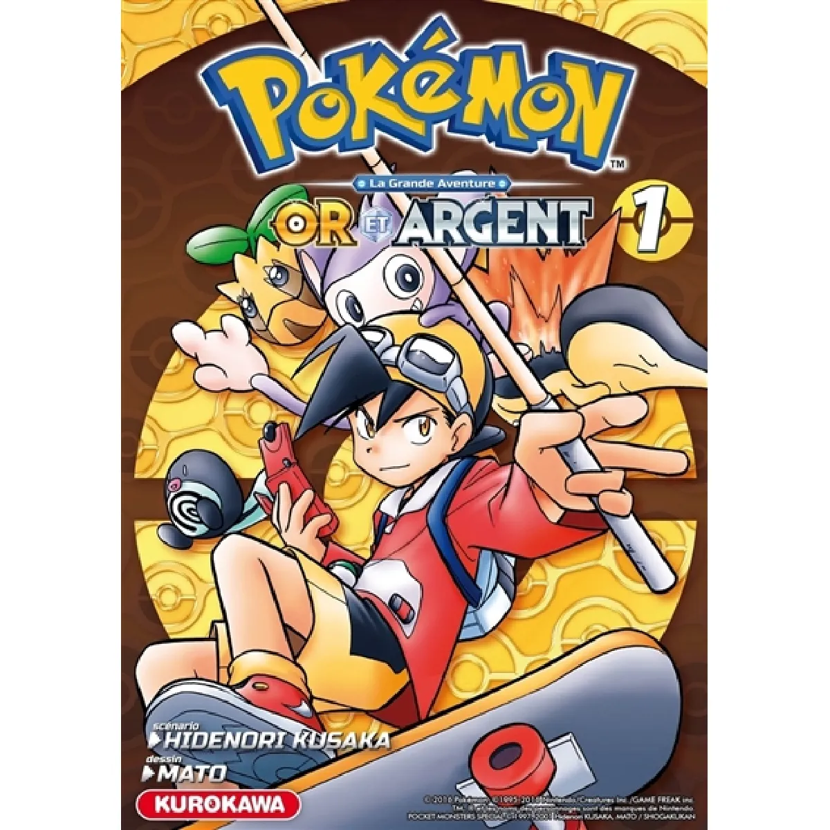 Pokémon : la grande aventure : Or et . Vol. 1 - vue 1