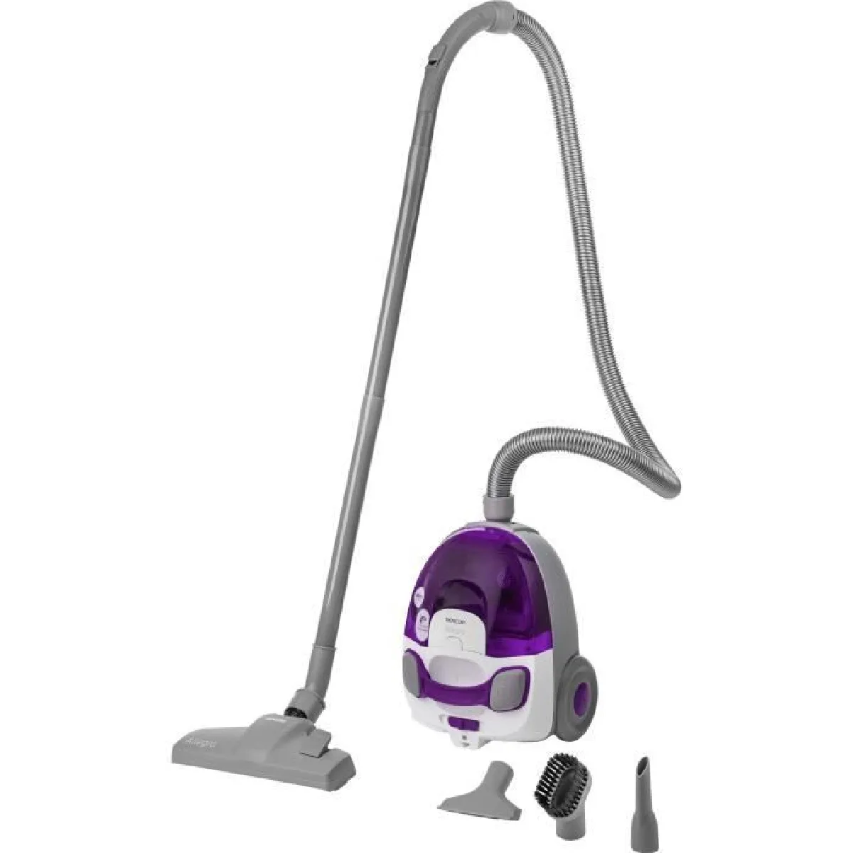 GENERIQUE Aspirateur tra&icirc;neau sans sac - Violet