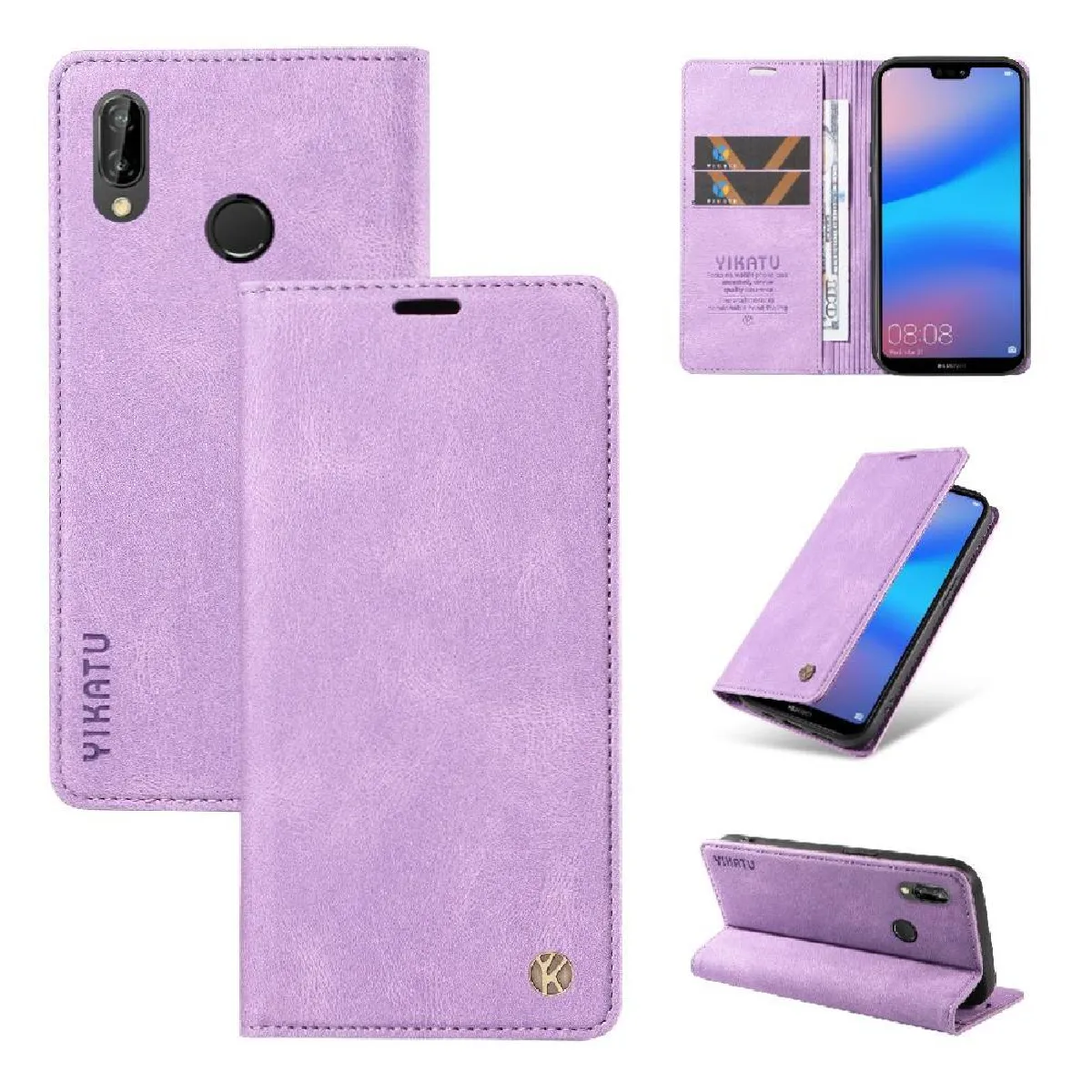 Générique Violet Étui Huawei P20 Lite