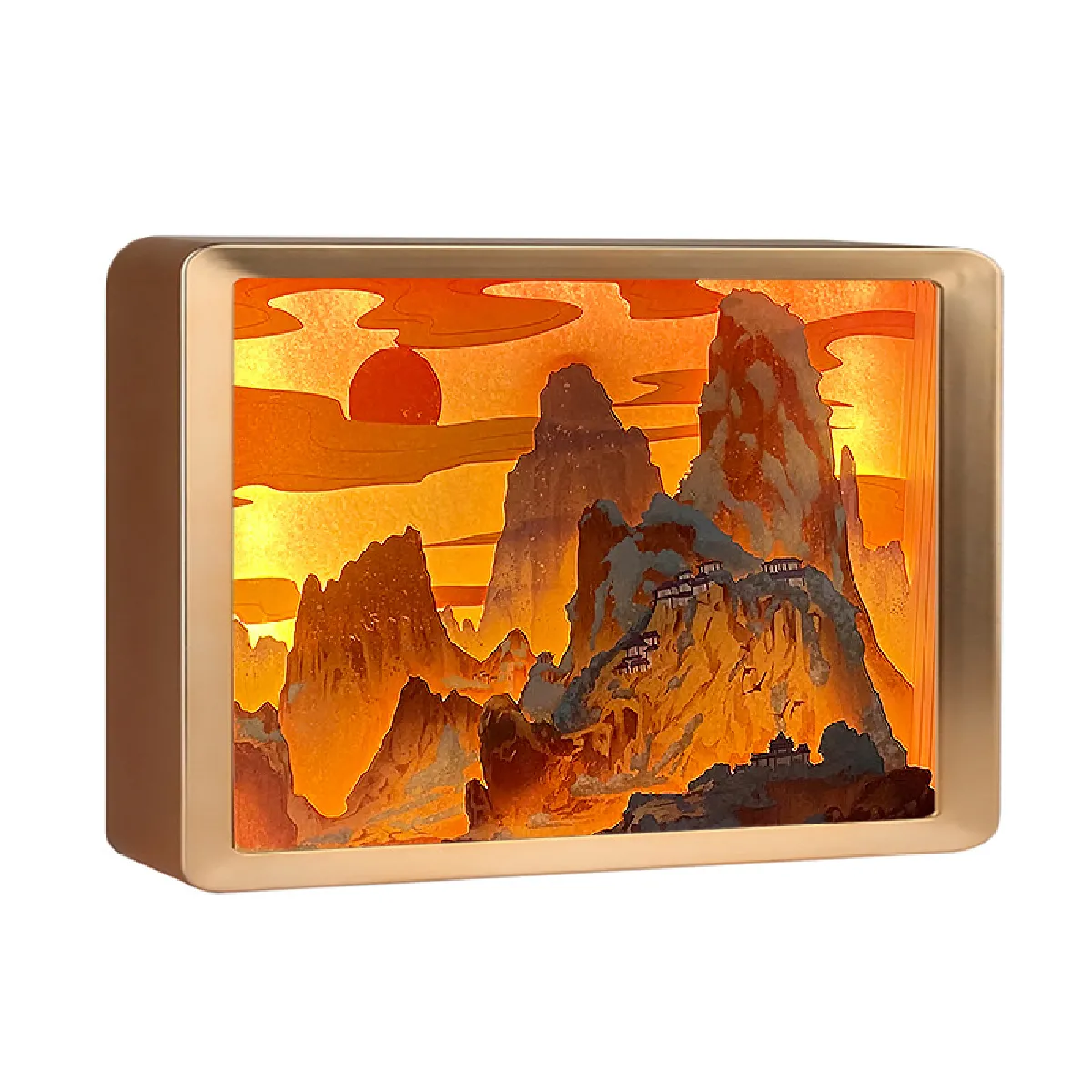 Lampe de chevet LED 3D - Multicolore