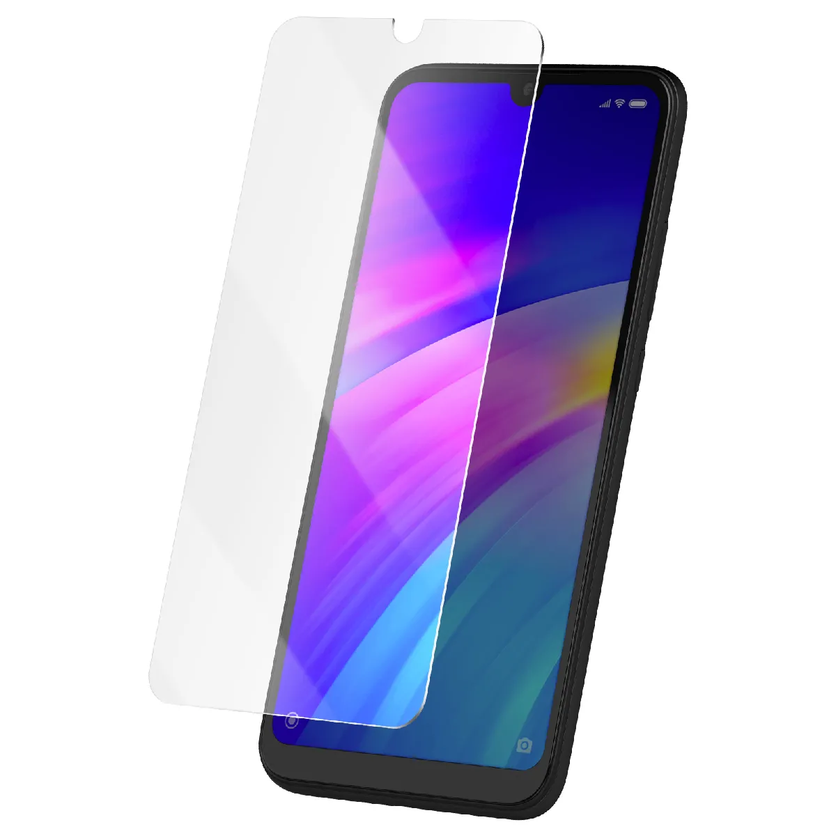 Avizar Verre Trempé Pour Xiaomi Redmi 7 Dureté 9H Anti-Rayures Transparent