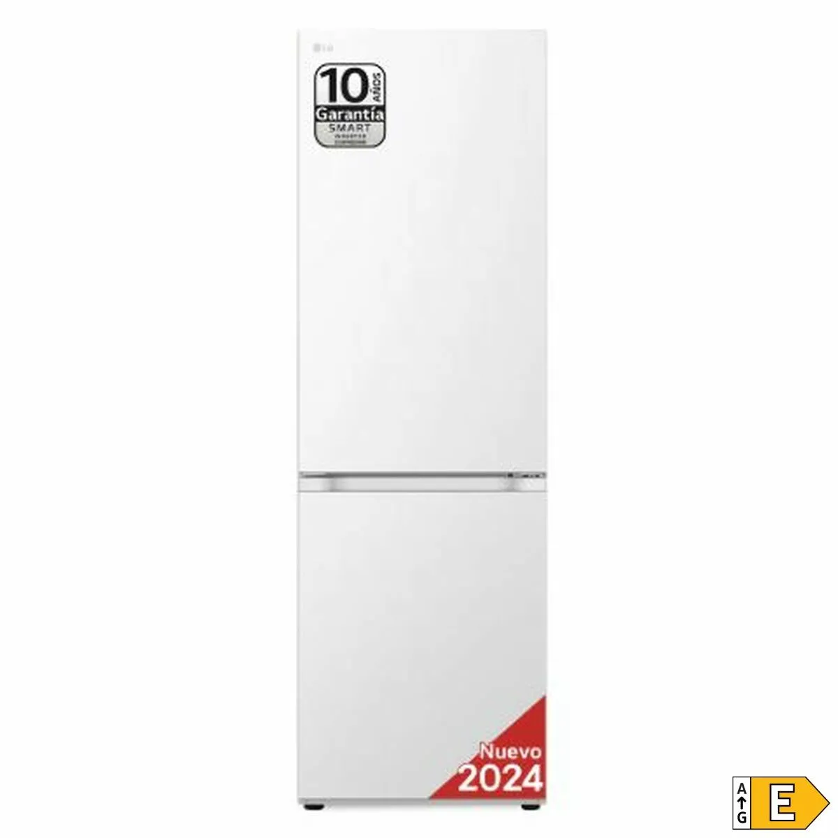 LG Réfrigérateur combiné 2 portes 343 total no frost GBV3100ESW