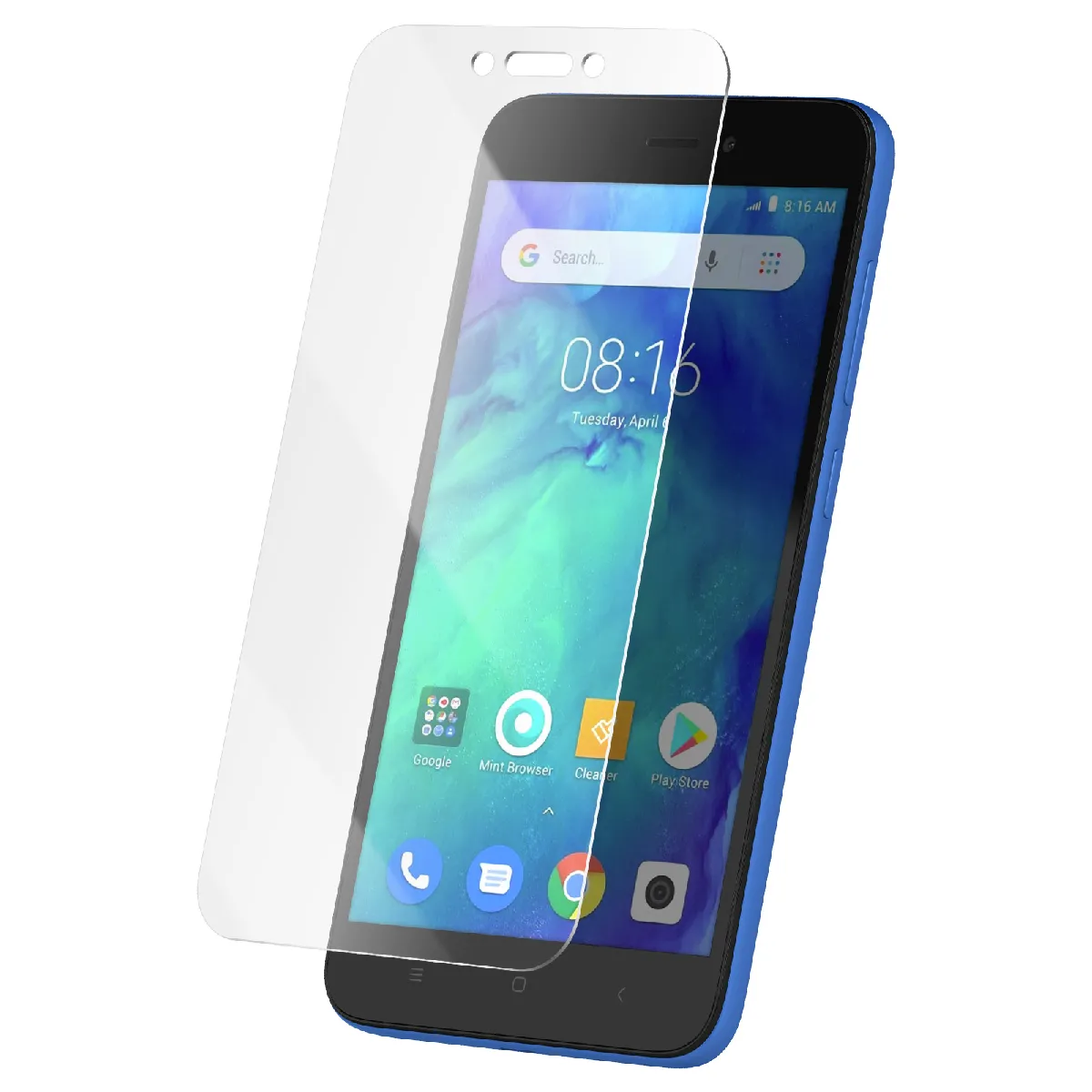 Avizar Verre Trempé Pour Xiaomi Redmi 5A Et Go Dureté 9H Anti-Rayures Transparent