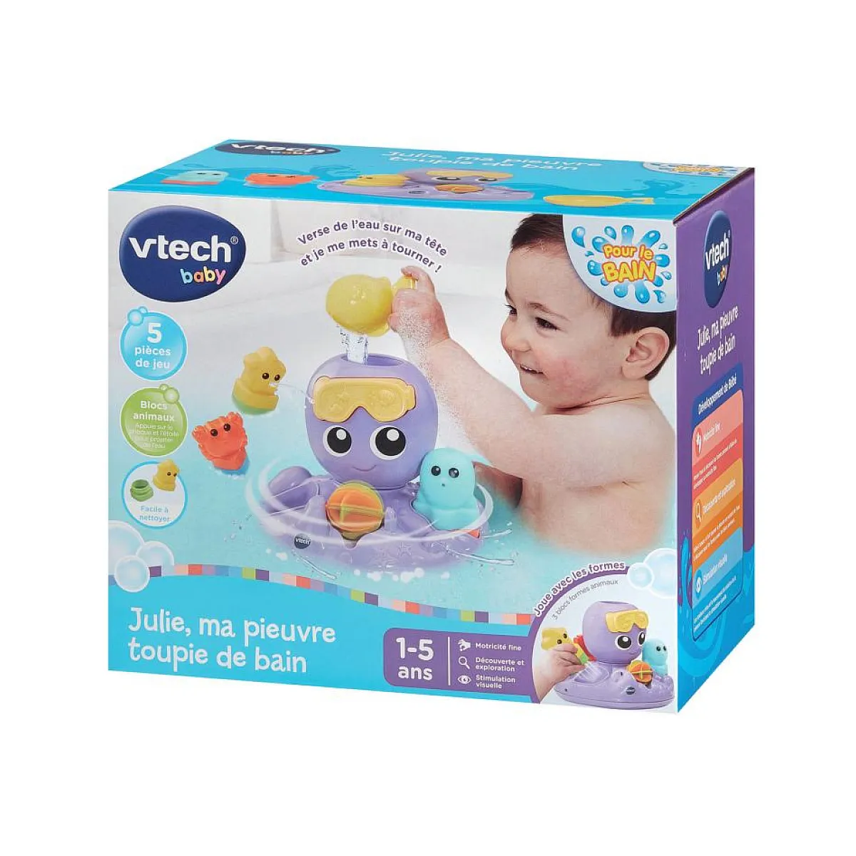 Vtech Julie la Pieuvre Toupie
