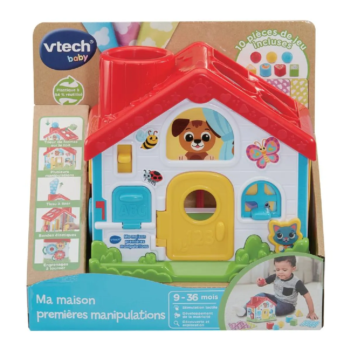 VTech Baby Ma Maison Premières Manipulations 80-620605 - vue 4