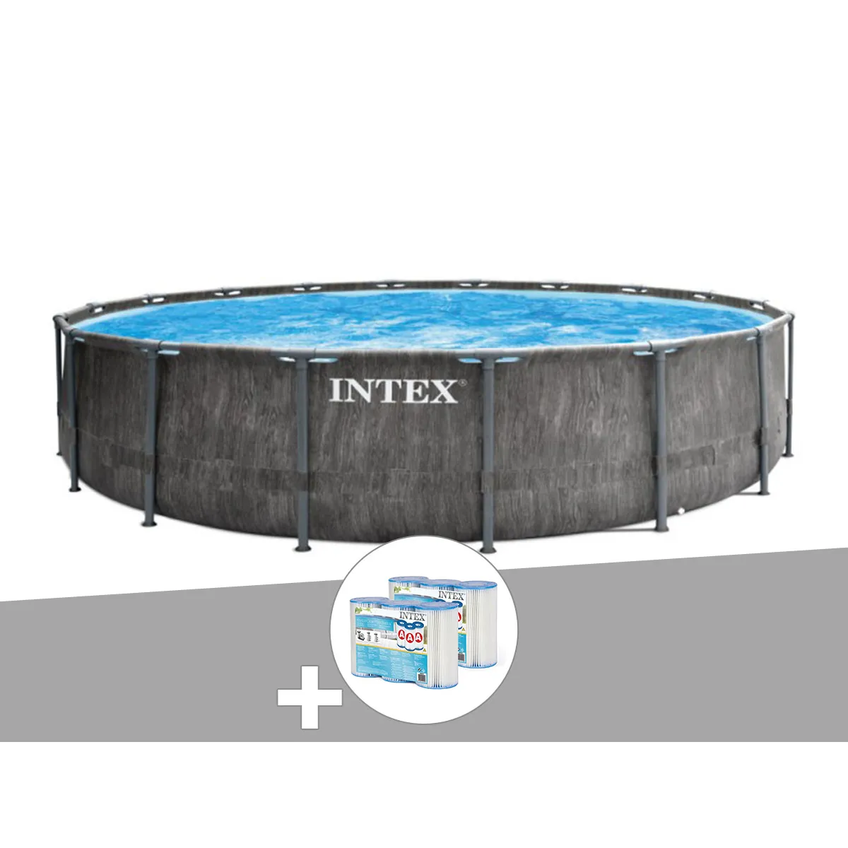 INTEX Baltik Piscine Ronde 4 57 x 1 22 - vue 2