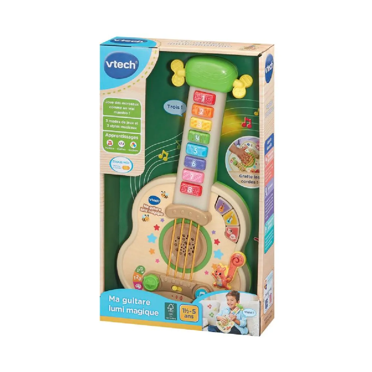 Ma Guitare Lumi Magique Vtech baby La Boite - vue 3