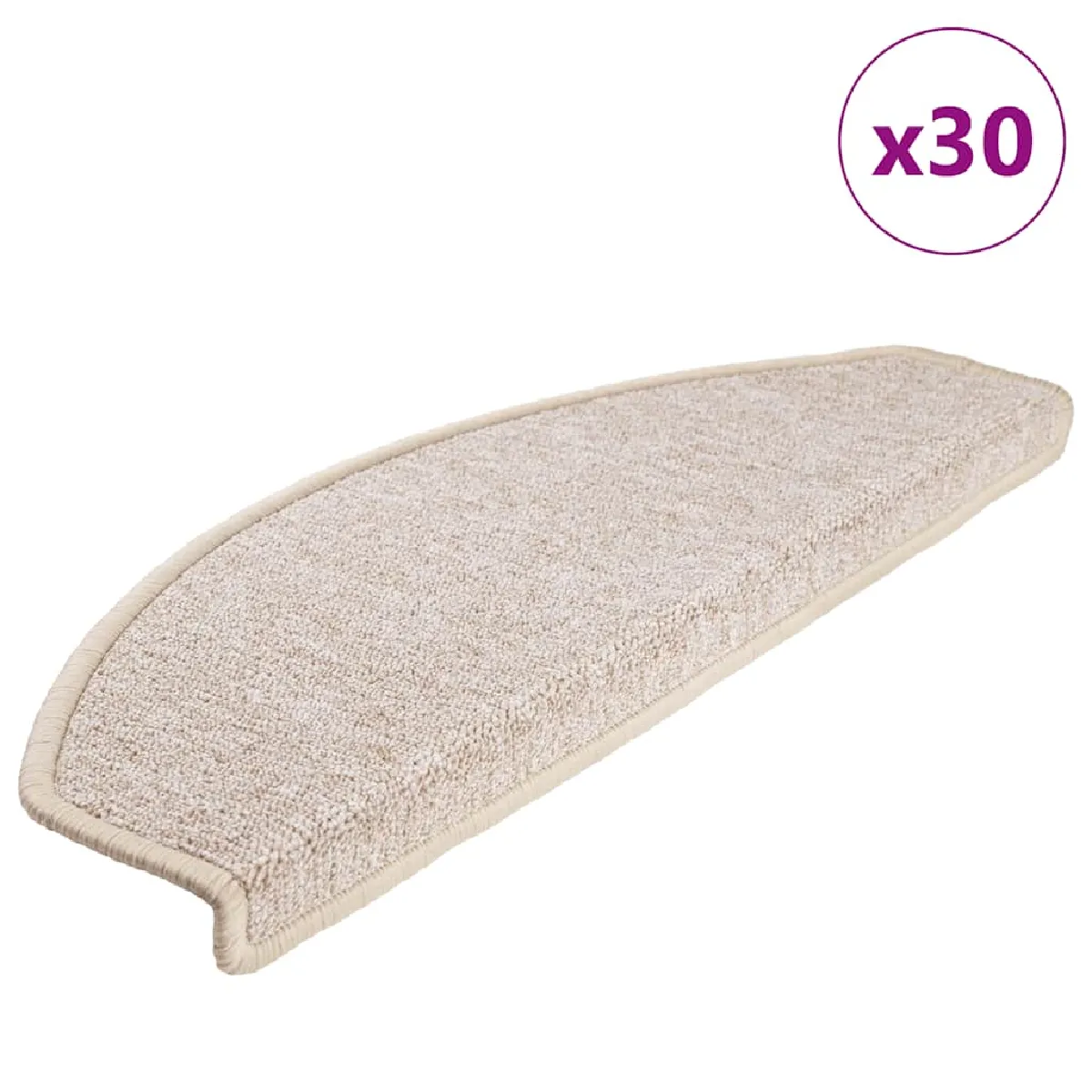 VidaXL Tapis d'Escalier 30 pcs - vue 4