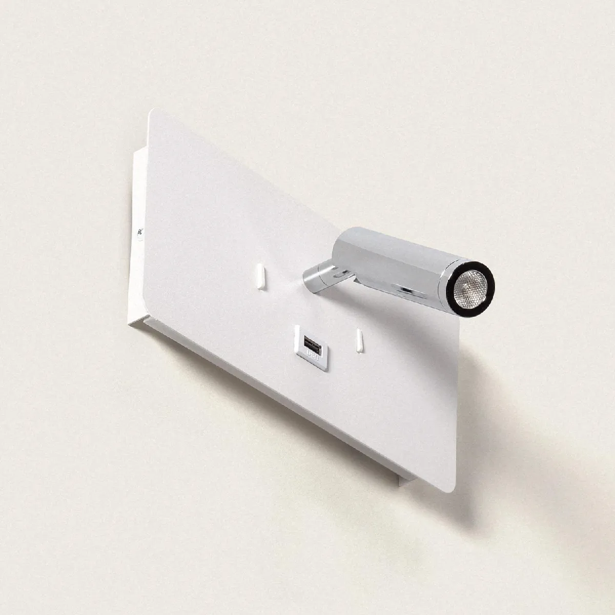 Ledkia Applique murale LED Rossey - Blanc Ledkia Applique murale LED Rossey - Blanc
