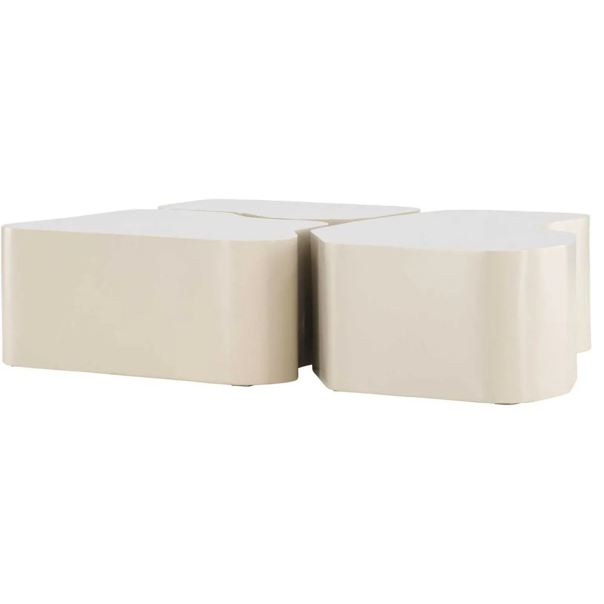 Comparer les prix de Venture Home Table basse Nordland - Beige