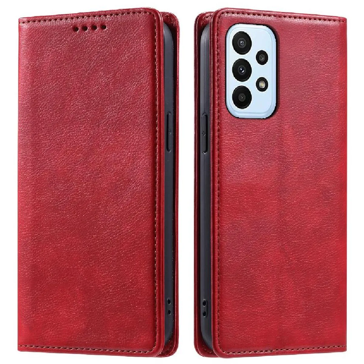 Générique Rouge Étui Portefeuille Samsung Galaxy A72