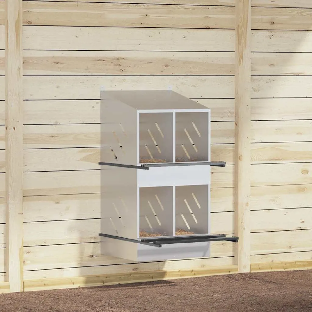 vidaXL Nichoir Poules - vue 5
