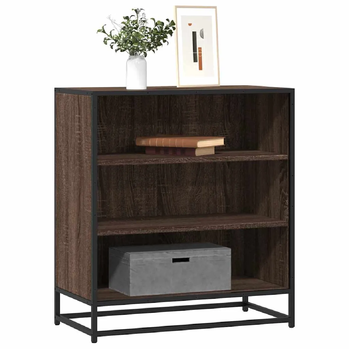 Vidaxl Buffet - Chêne marron 68x35x76 cm