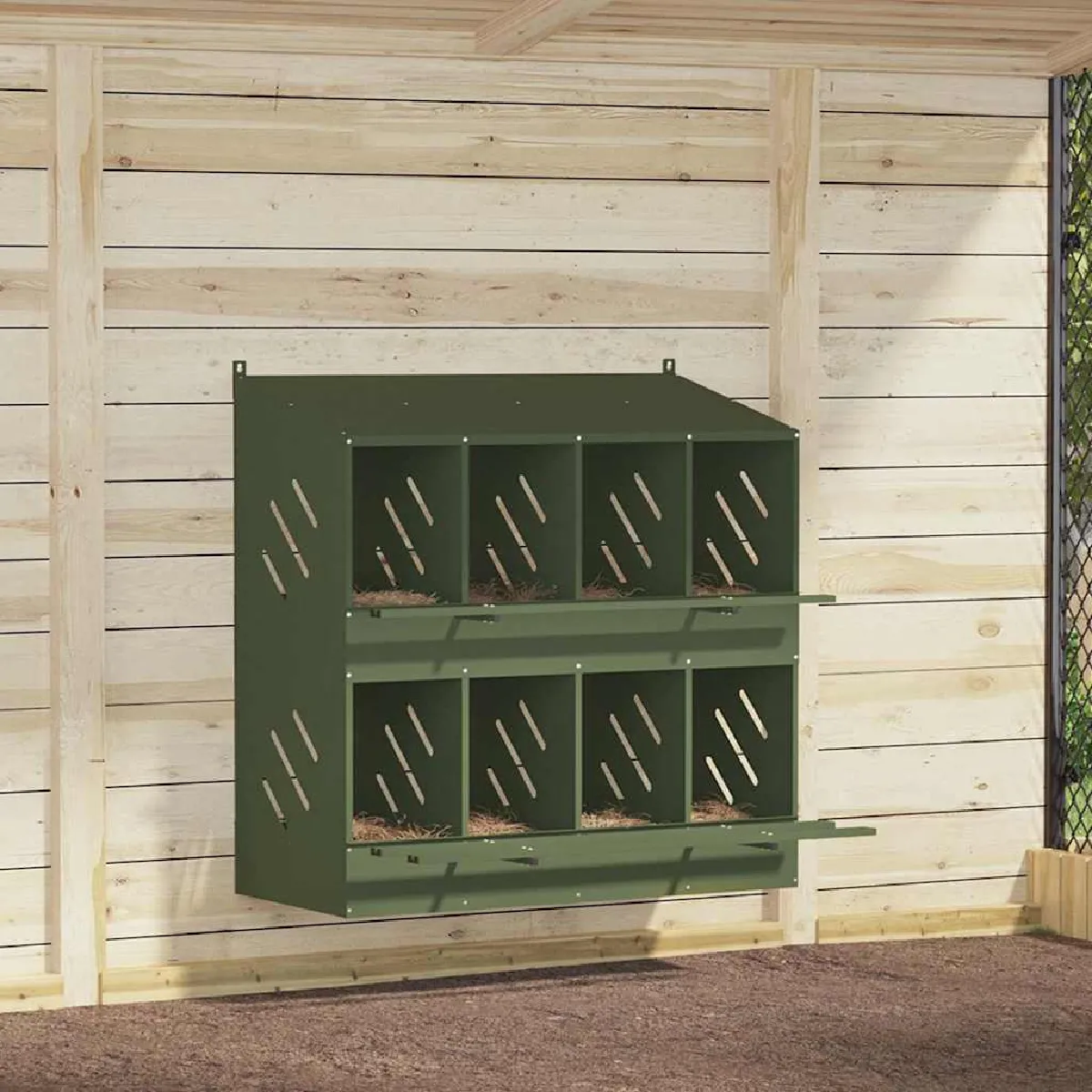 vidaXL Nichoir Poules - vue 4