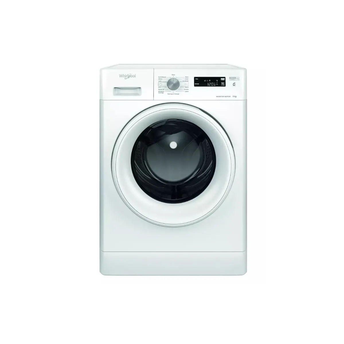 WHIRLPOOL Lave linge frontal 9 kg 1200 trmn FFSPL9269WFR - vue 2