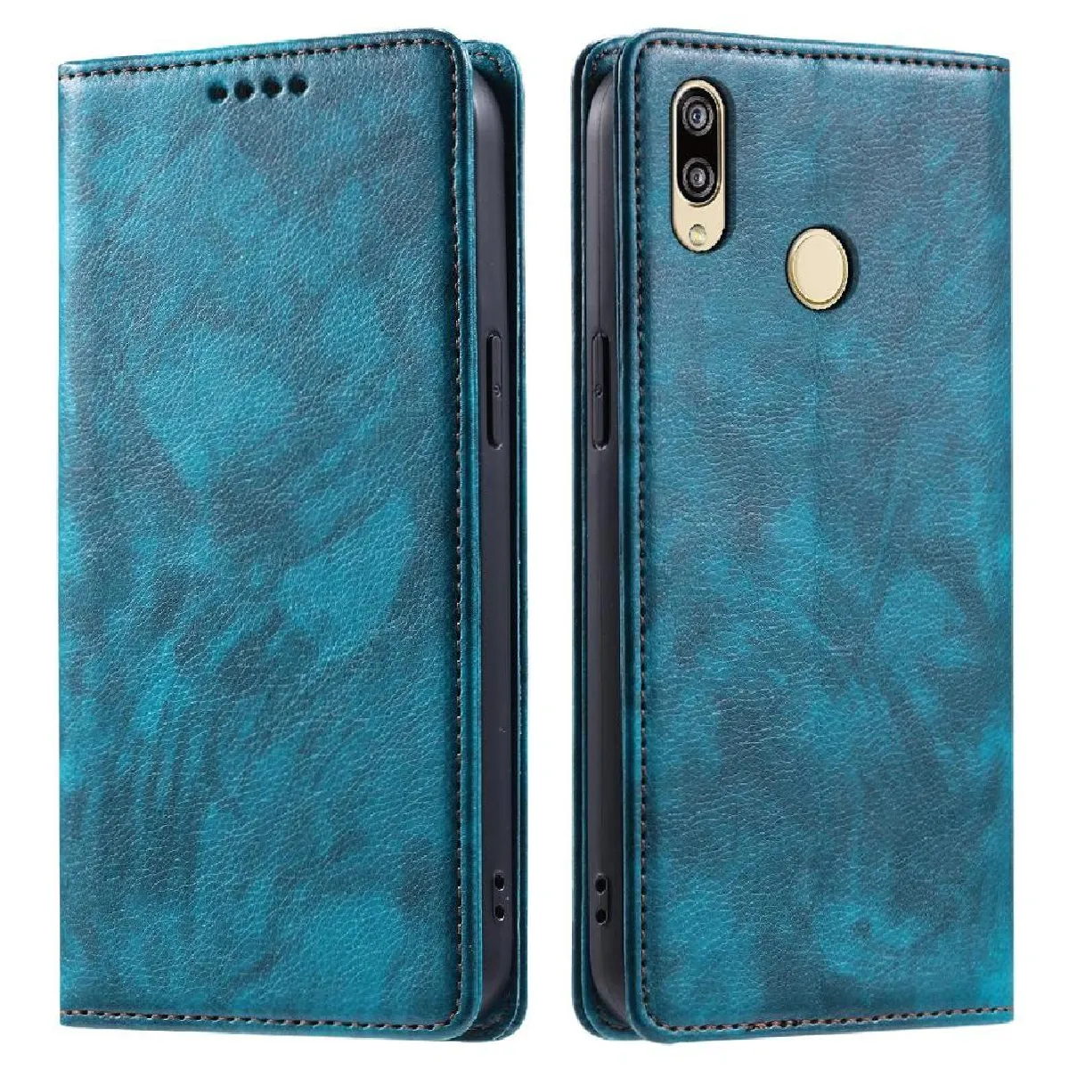 Générique Vert Étui Portefeuille Avec Support Intégré Huawei Nova 3E